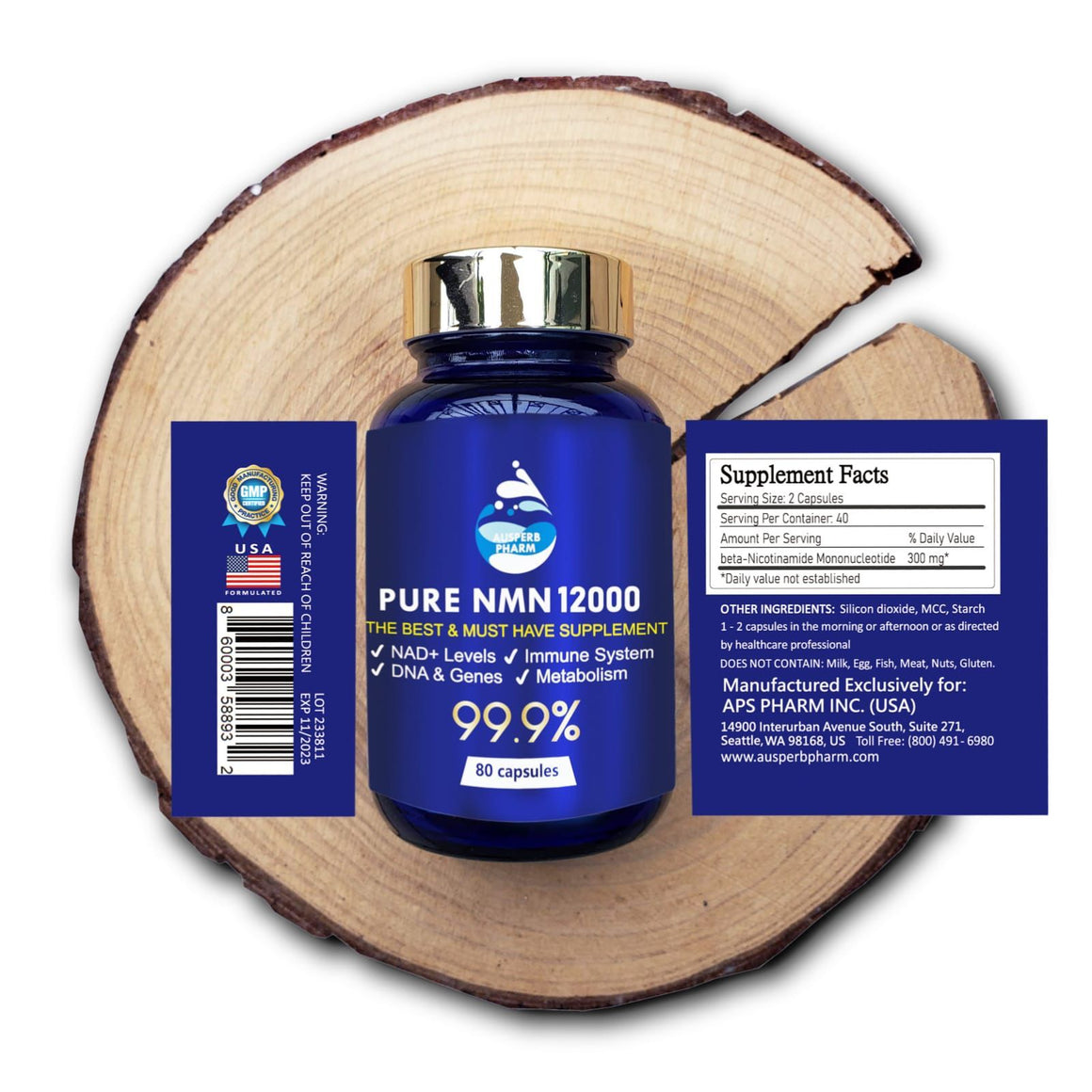 Pure NMN 12000 (Pre-Order) - newearthstore